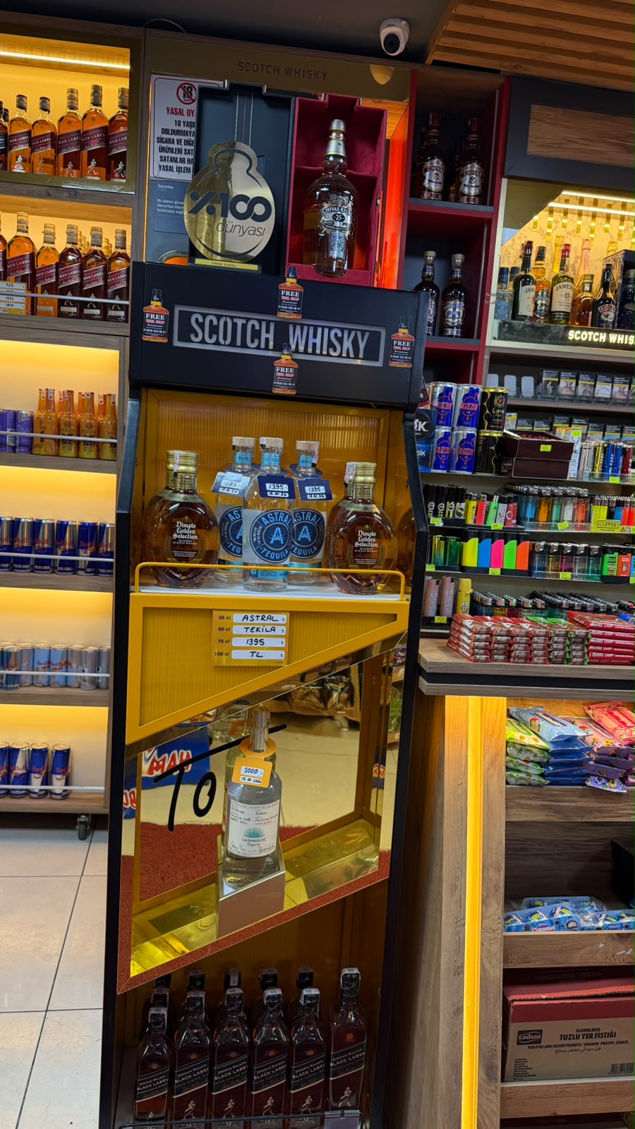 Bağcılar Kirazlı açık tekel mağaza içi